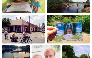 Baja, Hungary - Donauradweg