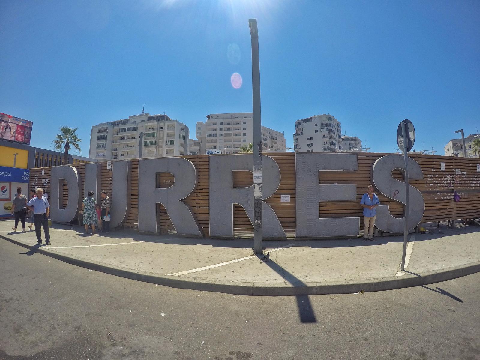 Badeort Dürres in Albanien