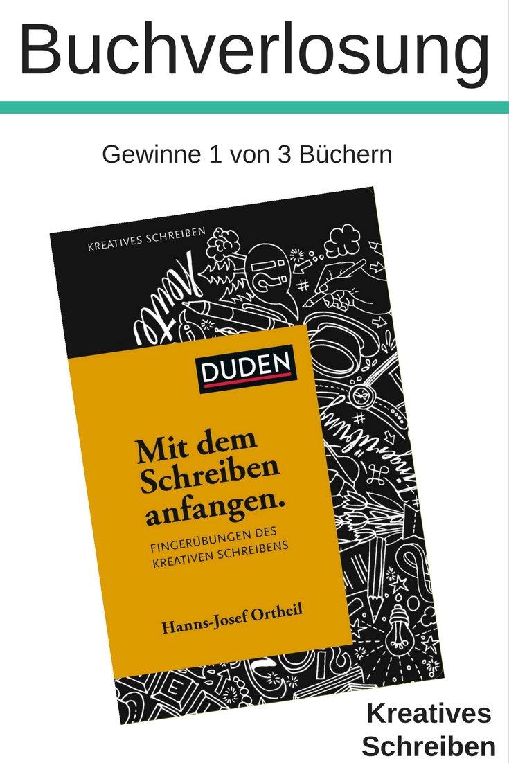 Gewinne 1 von 3 Büchern - Kreatives Schreiben Duden