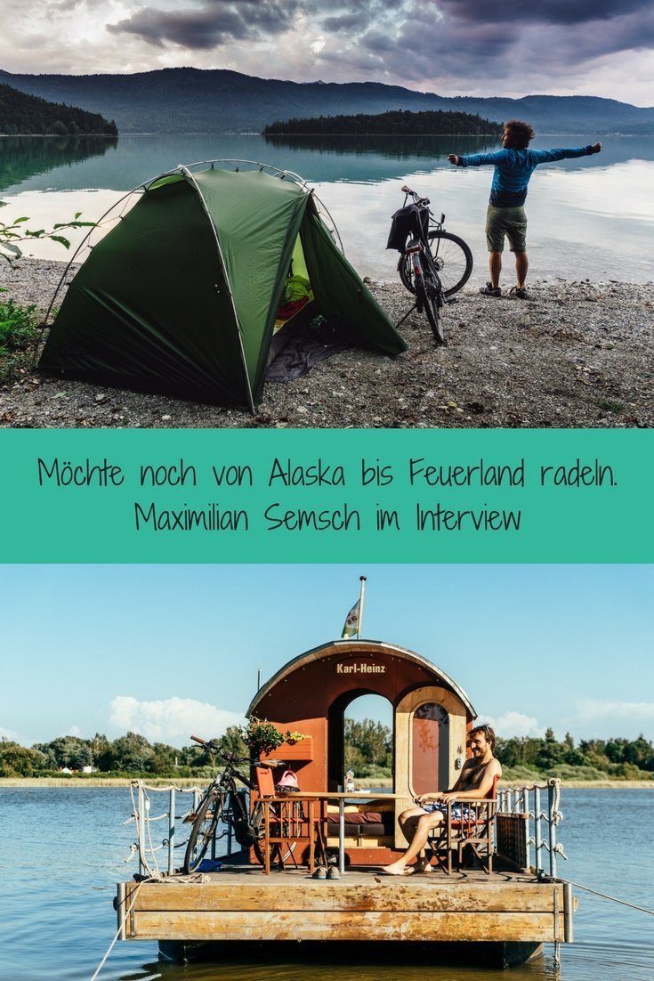 Abenteurer und Radreisender Maximilian Semsch im Interview
