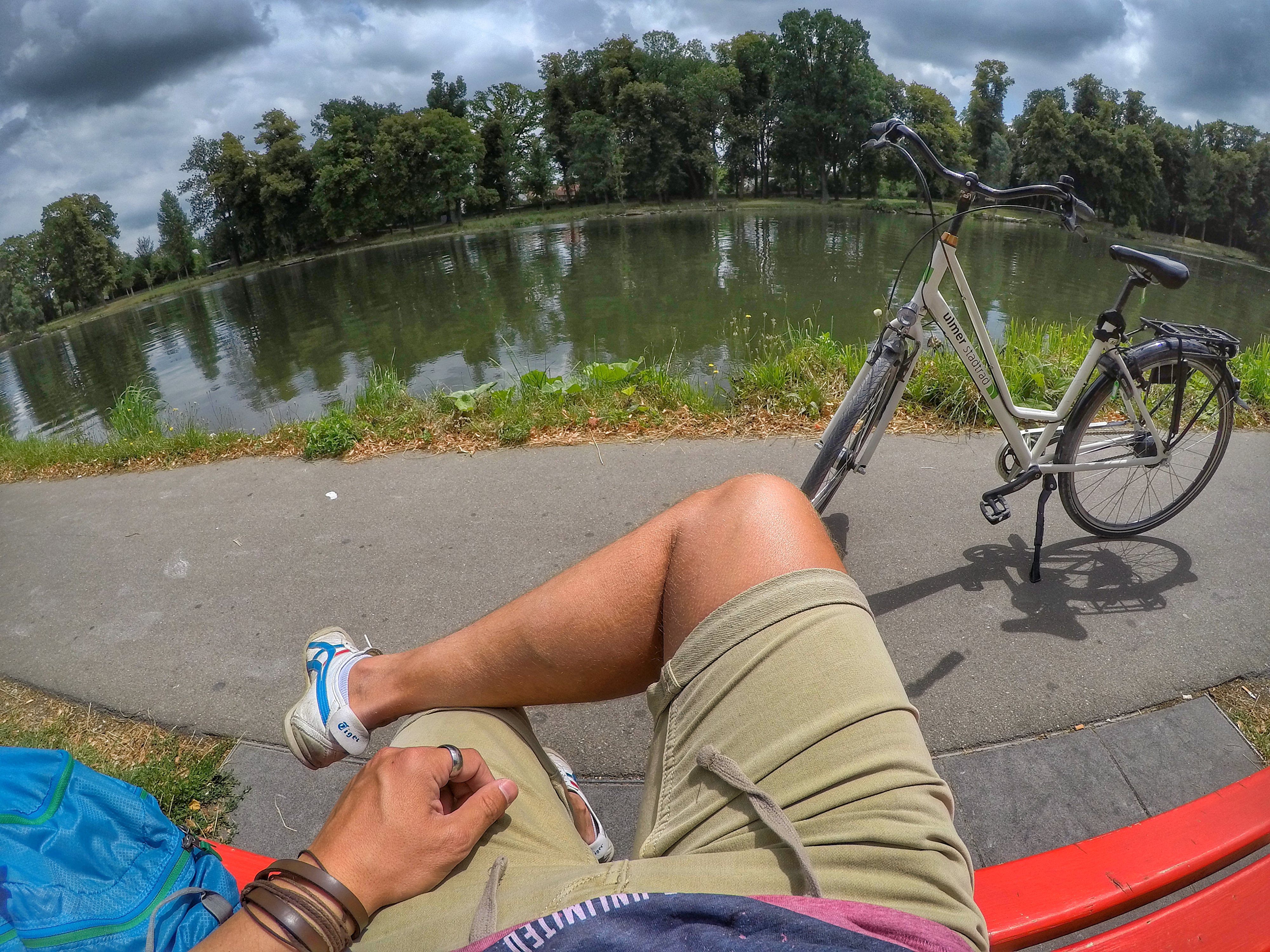 Donauradweg: Radtour zum Pfuhler See bei Ulm