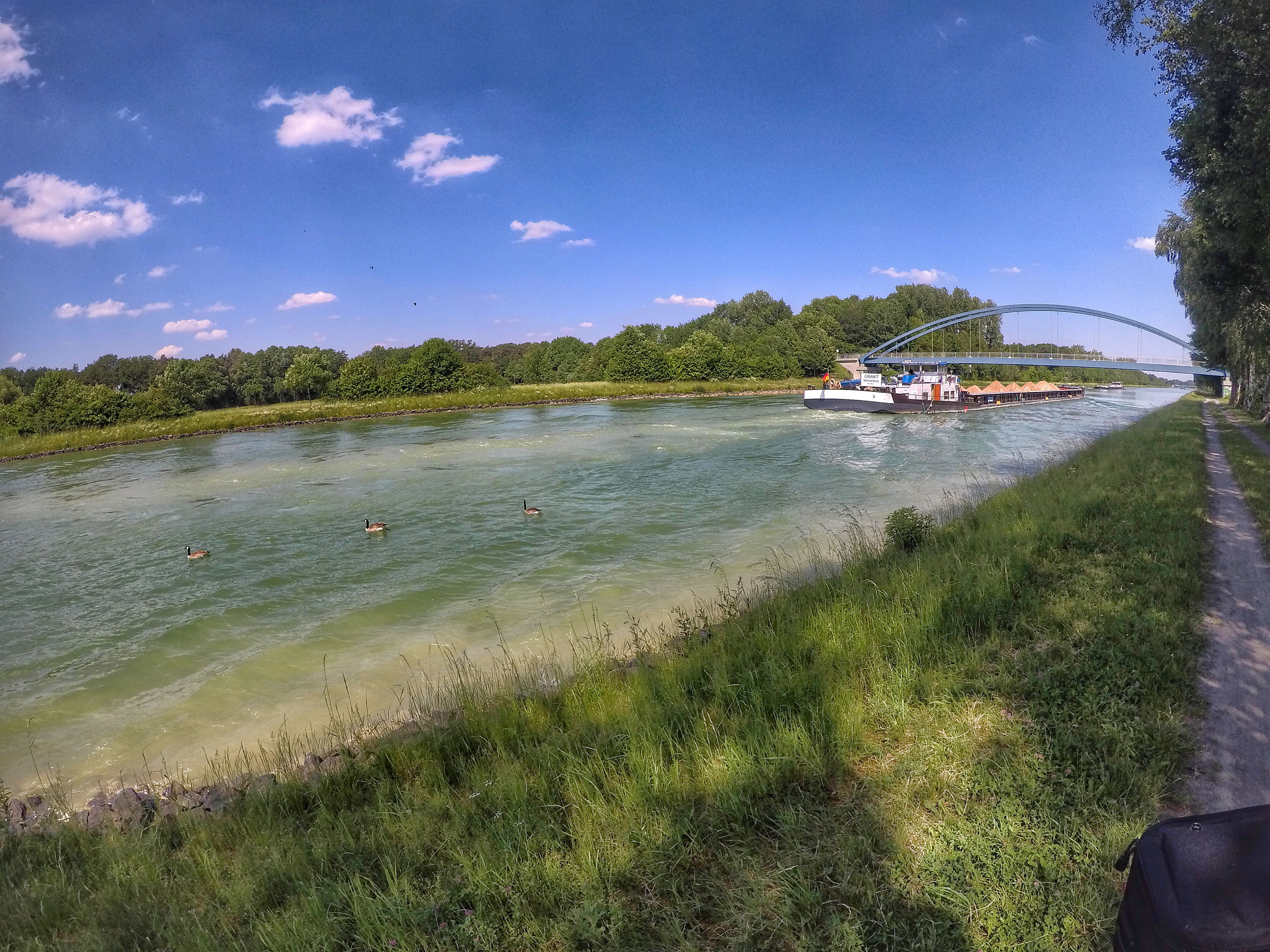 Dortmund-Ems Kanal Radweg bei Münster