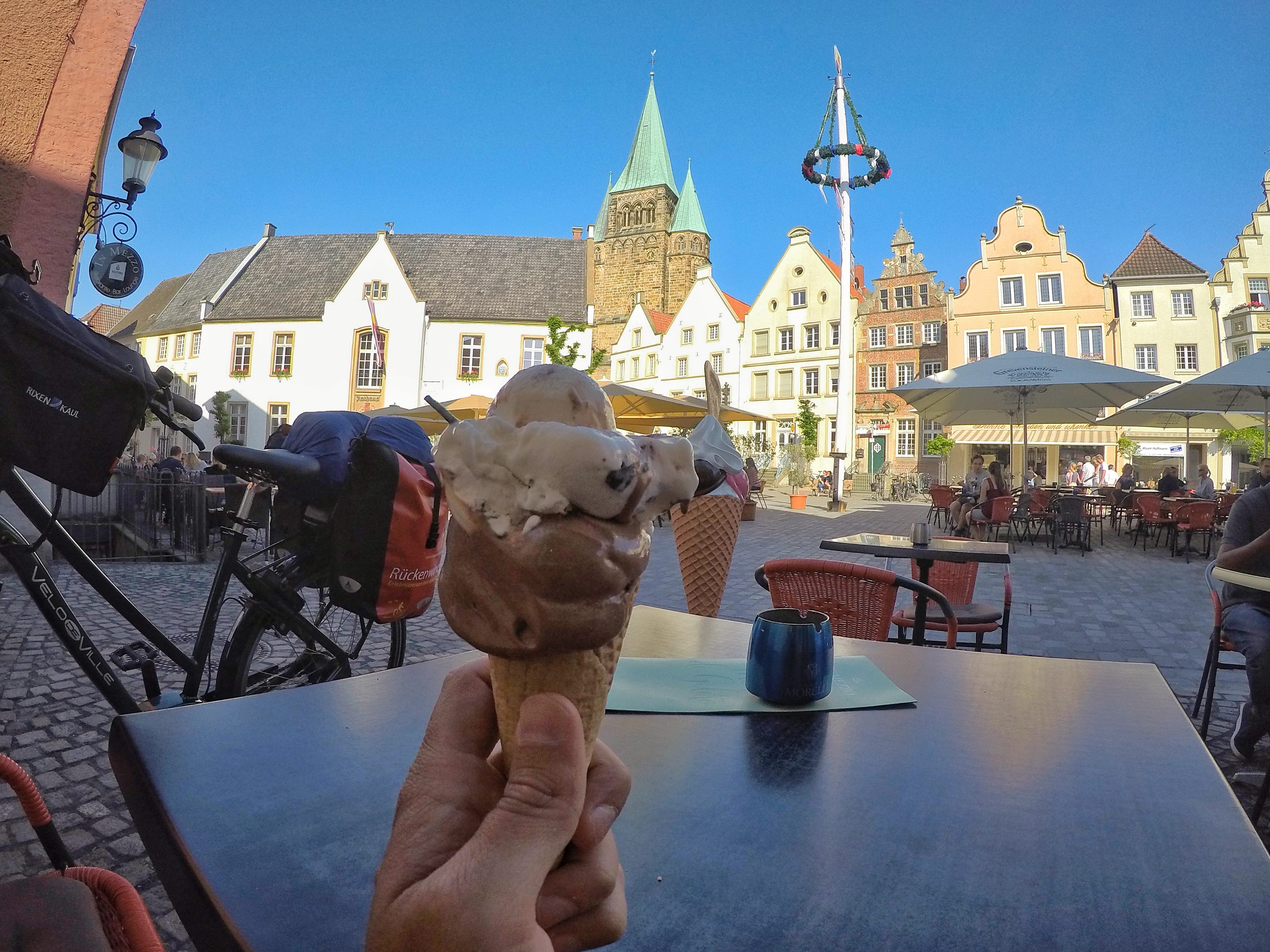 Urlaubsstimmung im Sommer in Warendorf