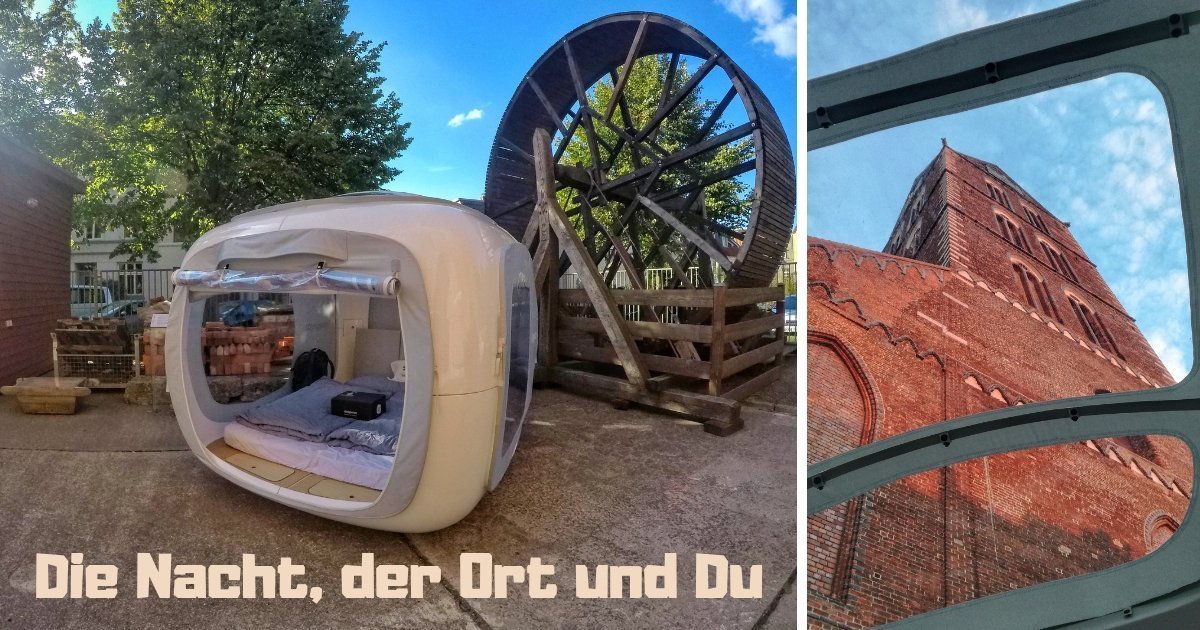 Urbanes Abenteuer: Übernachten im Sleeperoo in Wismar